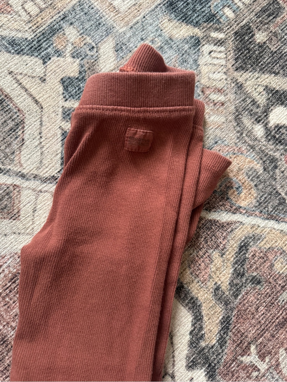 Zara Girls Ribbed Leggings